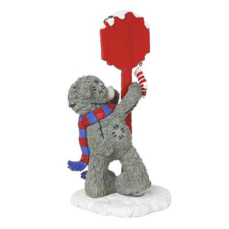 Santa Please Stop Here Me to You Bear Figurine Extra Image 1